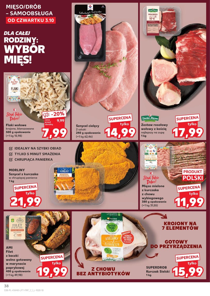 Gazetka: Oferta handlowa sieci Kaufland - strona 38