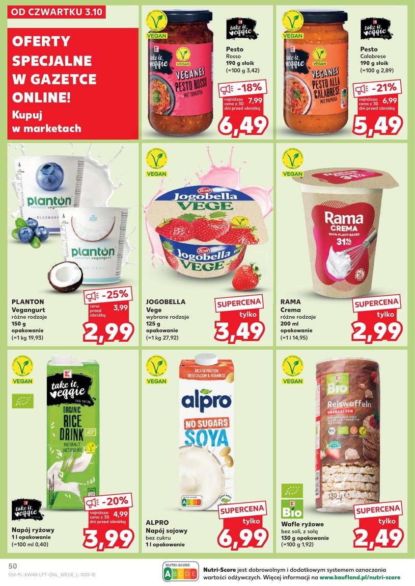 Gazetka: Oferta handlowa sieci Kaufland - strona 50