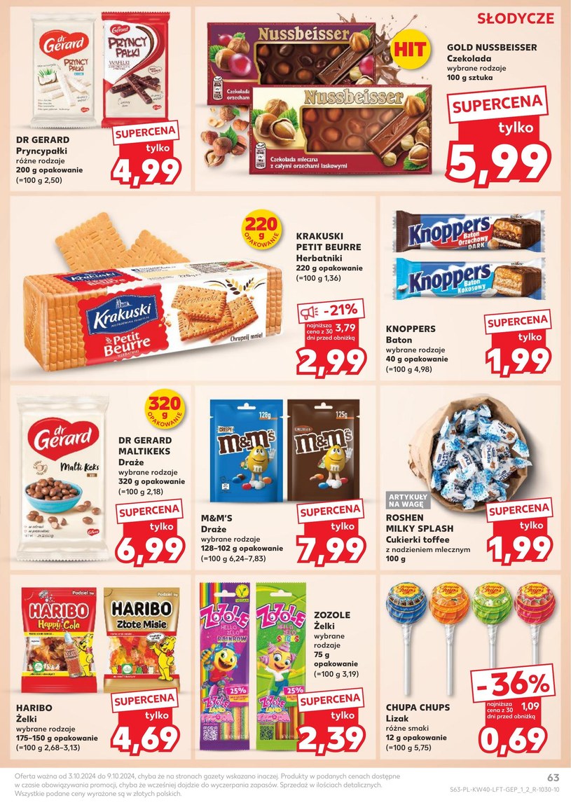 Gazetka: Oferta handlowa sieci Kaufland - strona 63