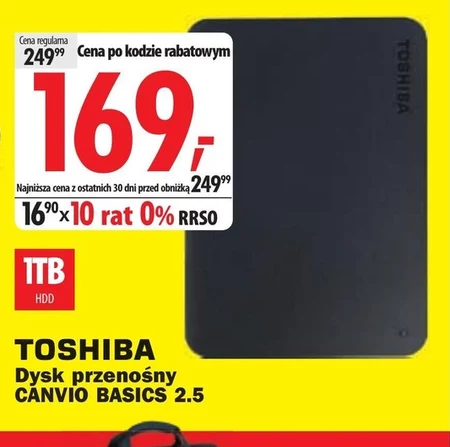 Dysk zewnętrzny Toshiba