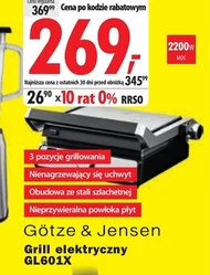 Grill elektryczny Götze & Jensen