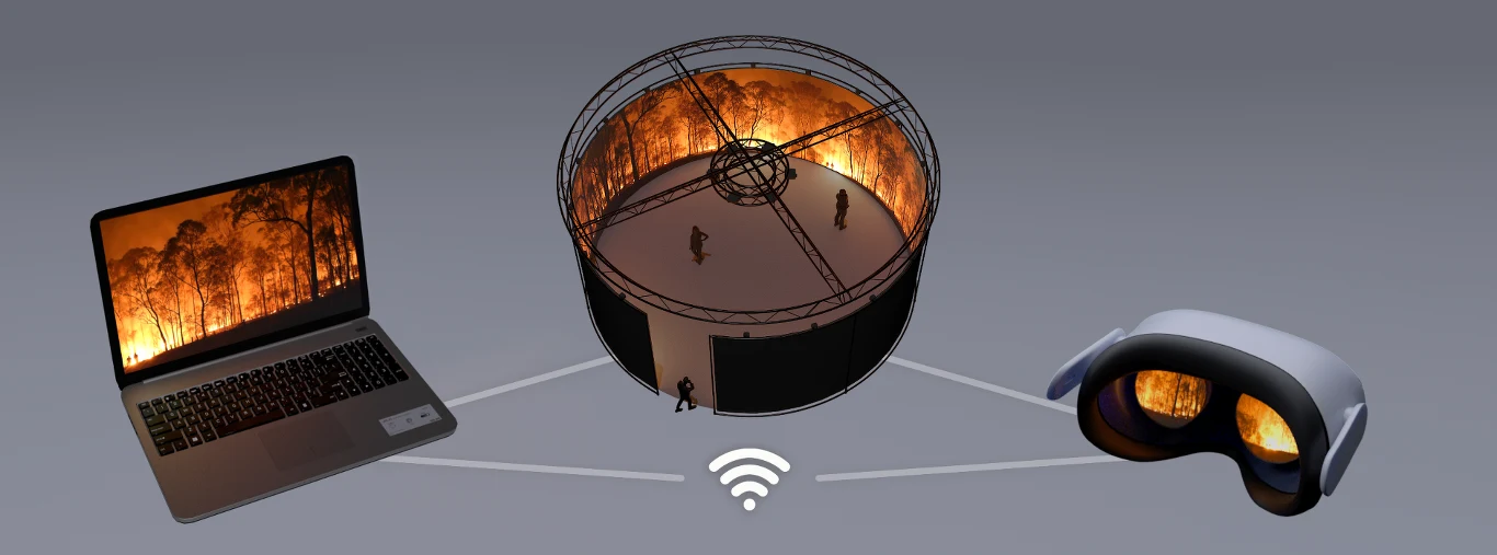 iFire Networked Visualisation System