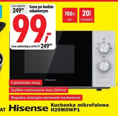 Kuchenka mikrofalowa Hisense