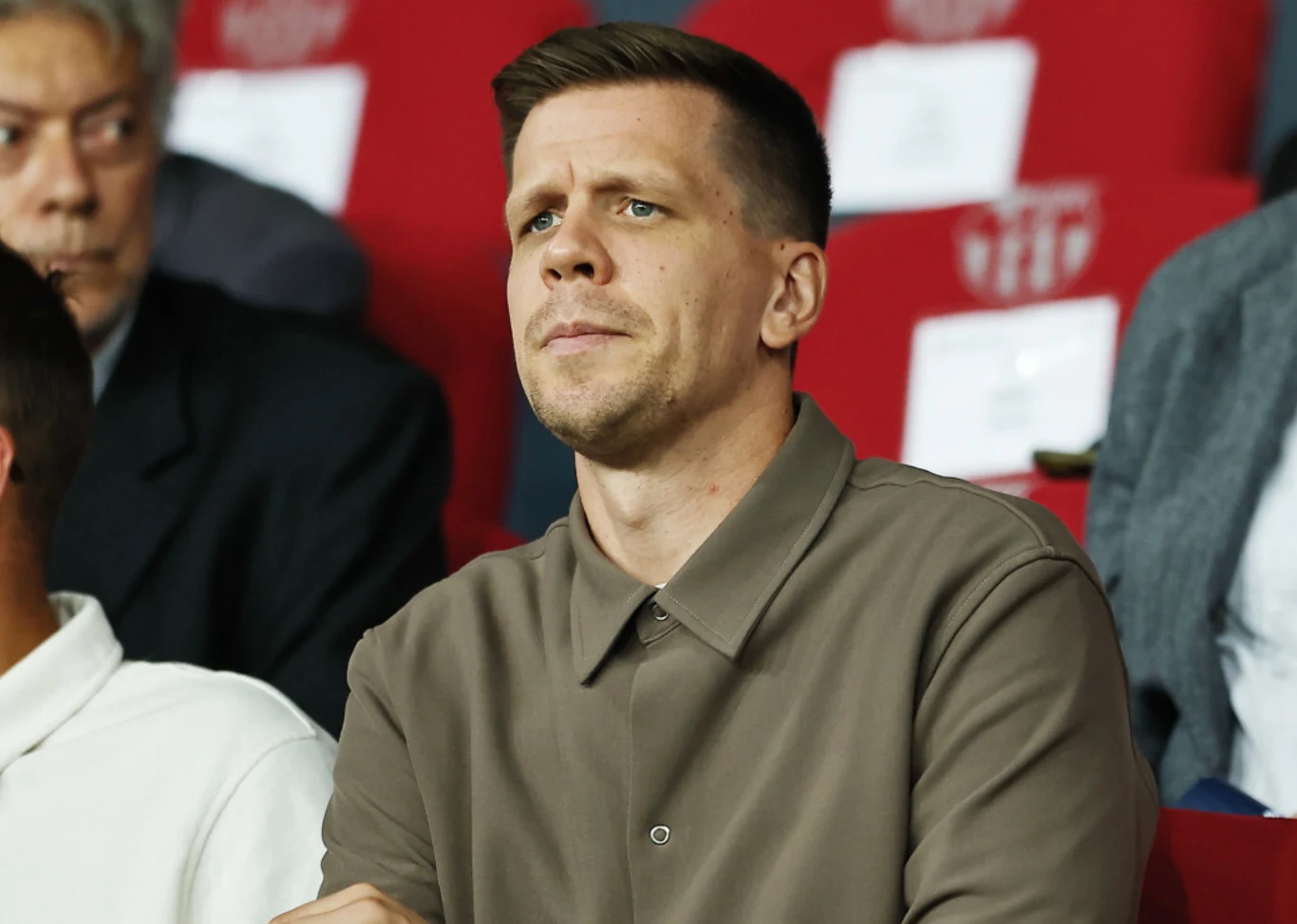 Wojciech Szczęsny podczas meczu FC Barcelona