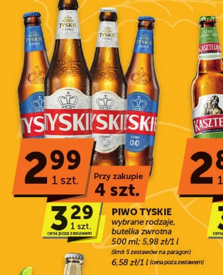 Tyskie Piwo jasne 500 ml