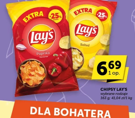 Lay's Chipsy ziemniaczane solone 163 g
