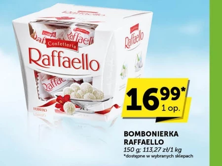 Raffaello Chrupiący wafelek z kokosem i całym migdałem w środku 150 g