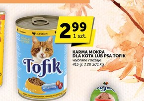 Mokra karma dla kota Tofik niska cena