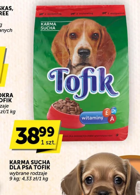 Корм для собак Tofik