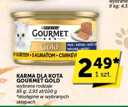 Karma dla kota Gourmet Gold