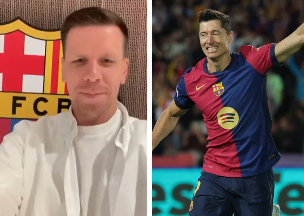 FC Barcelona. Wojciech Szczęsny i Robert Lewandowski to już oficjalnie klubowi koledzy FC Barcelona. Wojciech Szczęsny i Robert Lewandowski to już oficjalnie klubowi koledzy