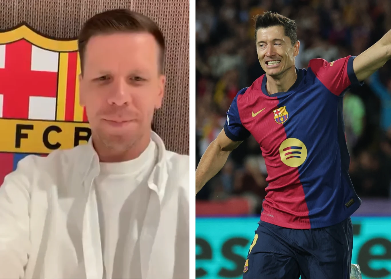 FC Barcelona. Wojciech Szczęsny i Robert Lewandowski to już oficjalnie klubowi koledzy