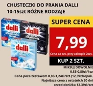 Chusteczki do prania Dalli