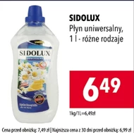 Płyn uniwersalny Sidolux