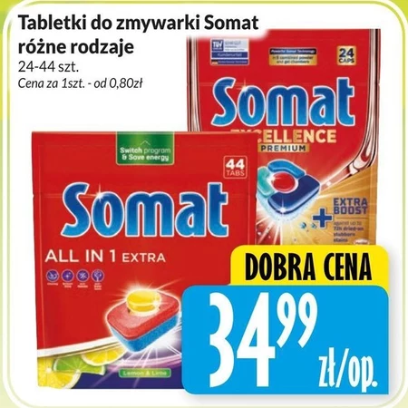 Tabletki do zmywarki Somat