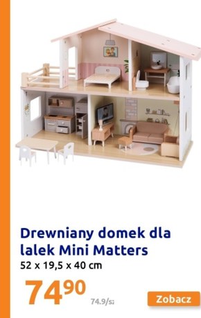 Domek dla lalek Mini Matters niska cena