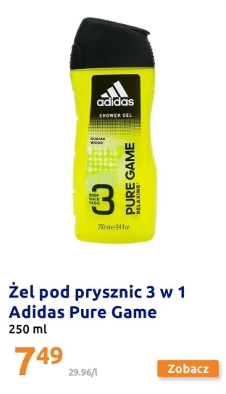 Гель для душу Adidas