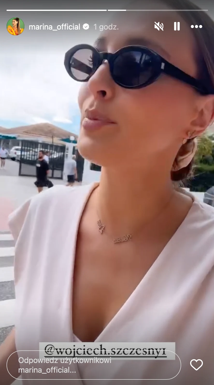 Marina Łuczenko-Szczęsna zareagowała na transfer męża