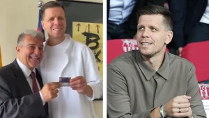 Szczęsny ledwo po transferze i już takie obrazki. Laporta nie wytrzymał