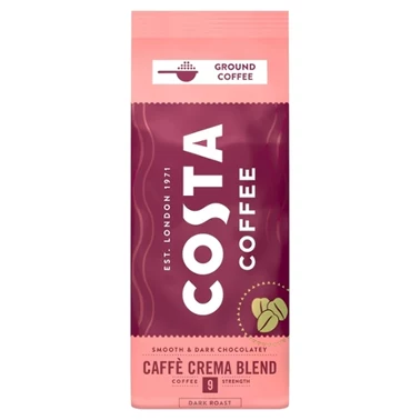 COSTA COFFEE Caffé Crema Blend Kawa palona mielona 200 g - 1