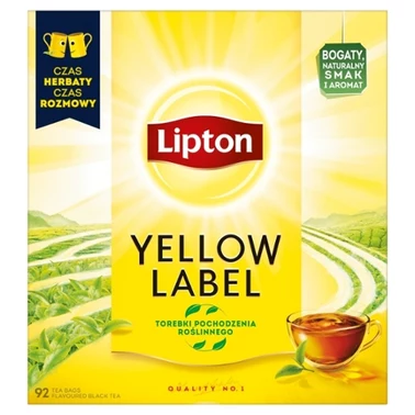 Lipton Yellow Label Herbata czarna 184 g (92 torebki) - 4