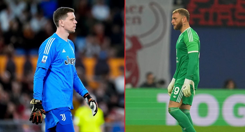 Wojciech Szczęsny i Michele Di Gregorio Wojciech Szczęsny i Michele Di Gregorio