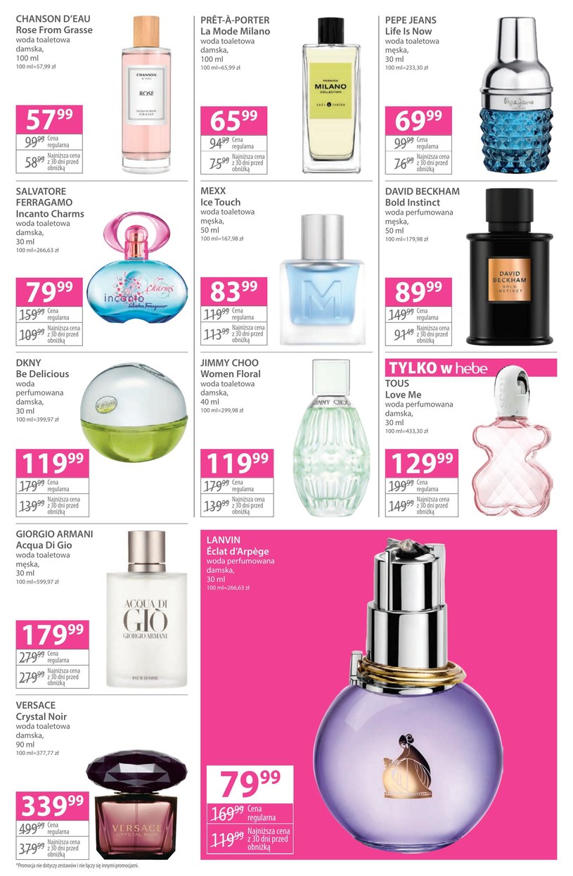 Gazetka: Perfumy taniej w Hebe  - strona 5