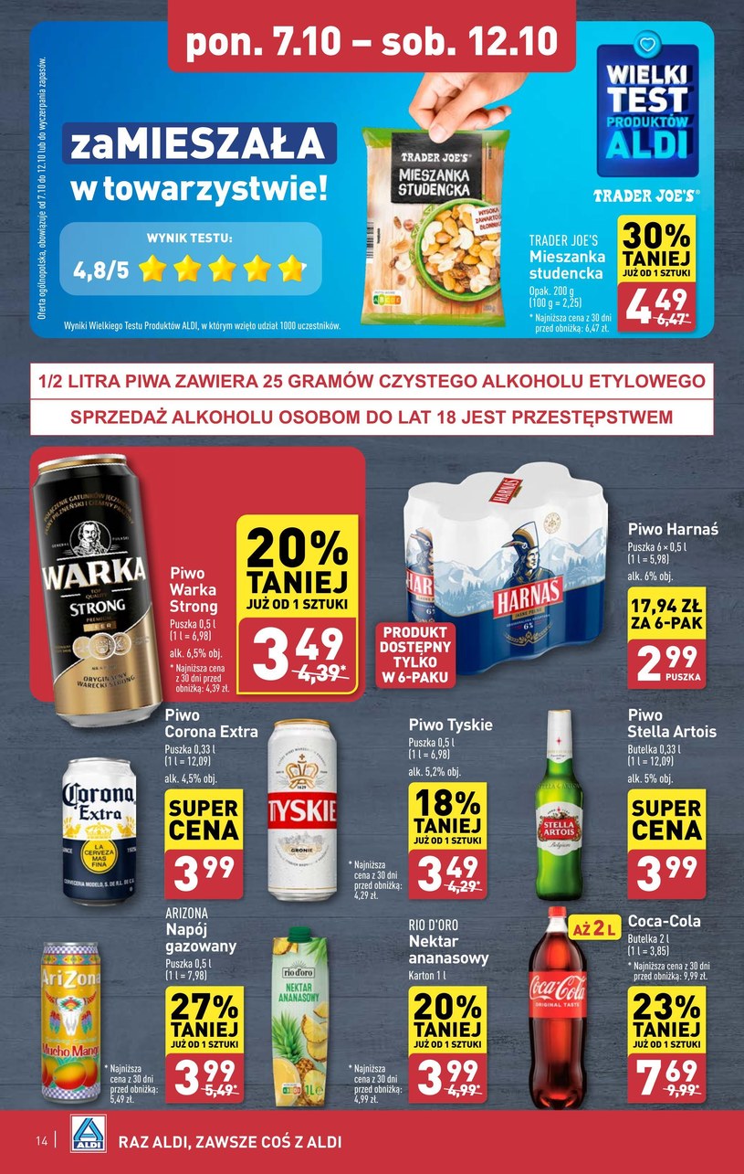 Gazetka: Twoje ulubione produkty w Aldi!  - strona 14