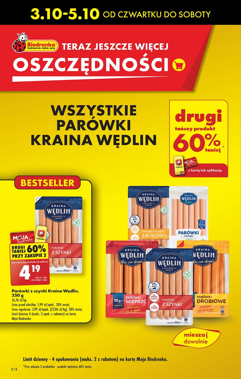 Gazetka: Oszczędności od czwartku z Biedronką - strona 2