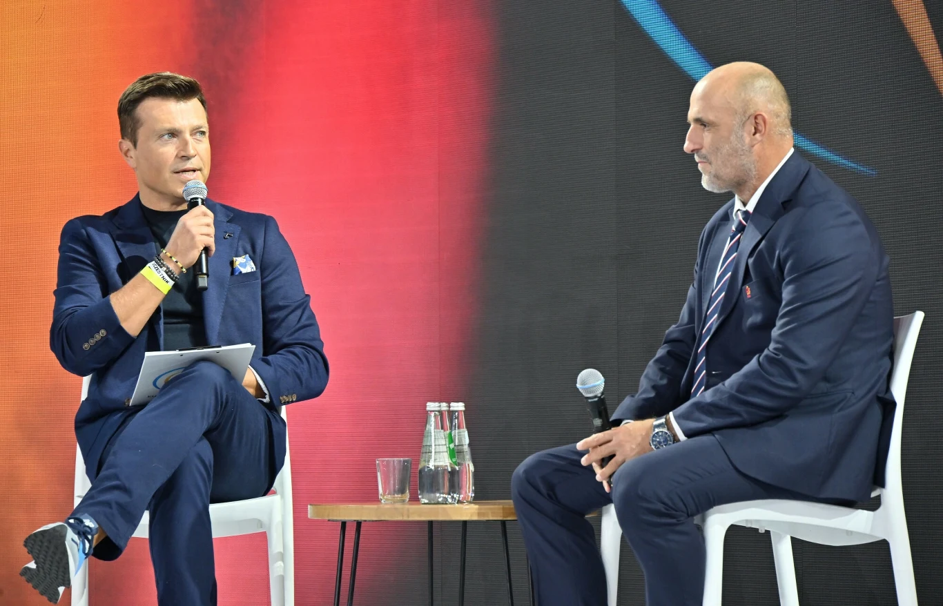 Bożydar Iwanow i Michał Probierz Bożydar Iwanow i Michał Probierz