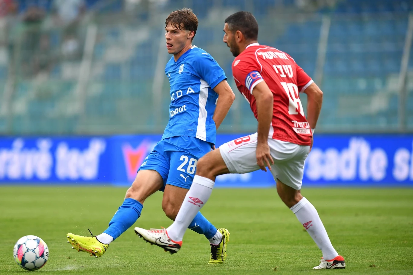 Kadr z meczu FK MLada Boleslav Kadr z meczu FK MLada Boleslav