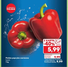 Papryka Kaufland niska cena