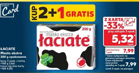 Łaciate Masło ekstra 200 g