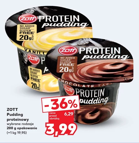 Zott Protein Pudding smak czekoladowy 200 g