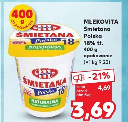 Śmietana Mlekovita