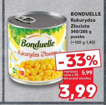 Bonduelle Kukurydza złocista 340 g