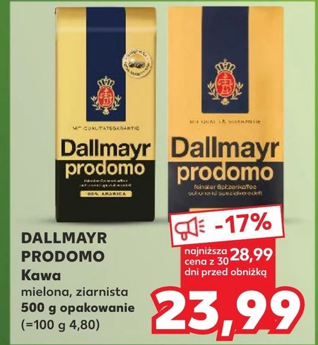 Dallmayr Prodomo Kawa mielona 500 g