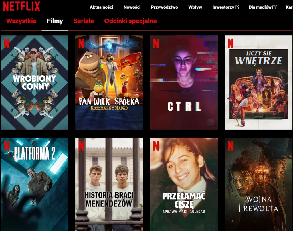 W październiku na Netflix trafi ogrom nowych filmów.