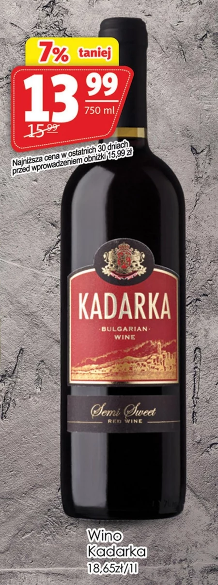 Wino Kadarka