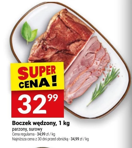 Boczek surowy Super bock