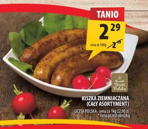 Kiszka ziemniaczana Uczta Polska niska cena