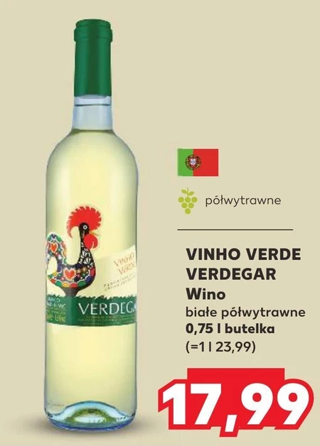 Wino półwytrawne Białe