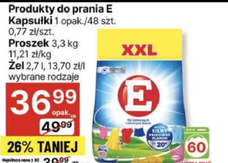 Proszek do prania E