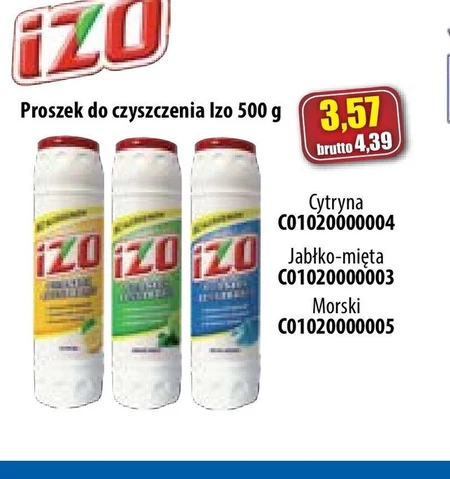 Proszek do czyszczenia Izo