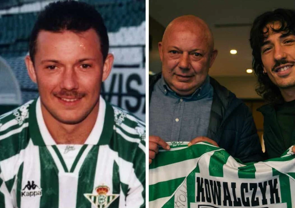 Wojciech Kowalczyk w Betisie Wojciech Kowalczyk w Betisie