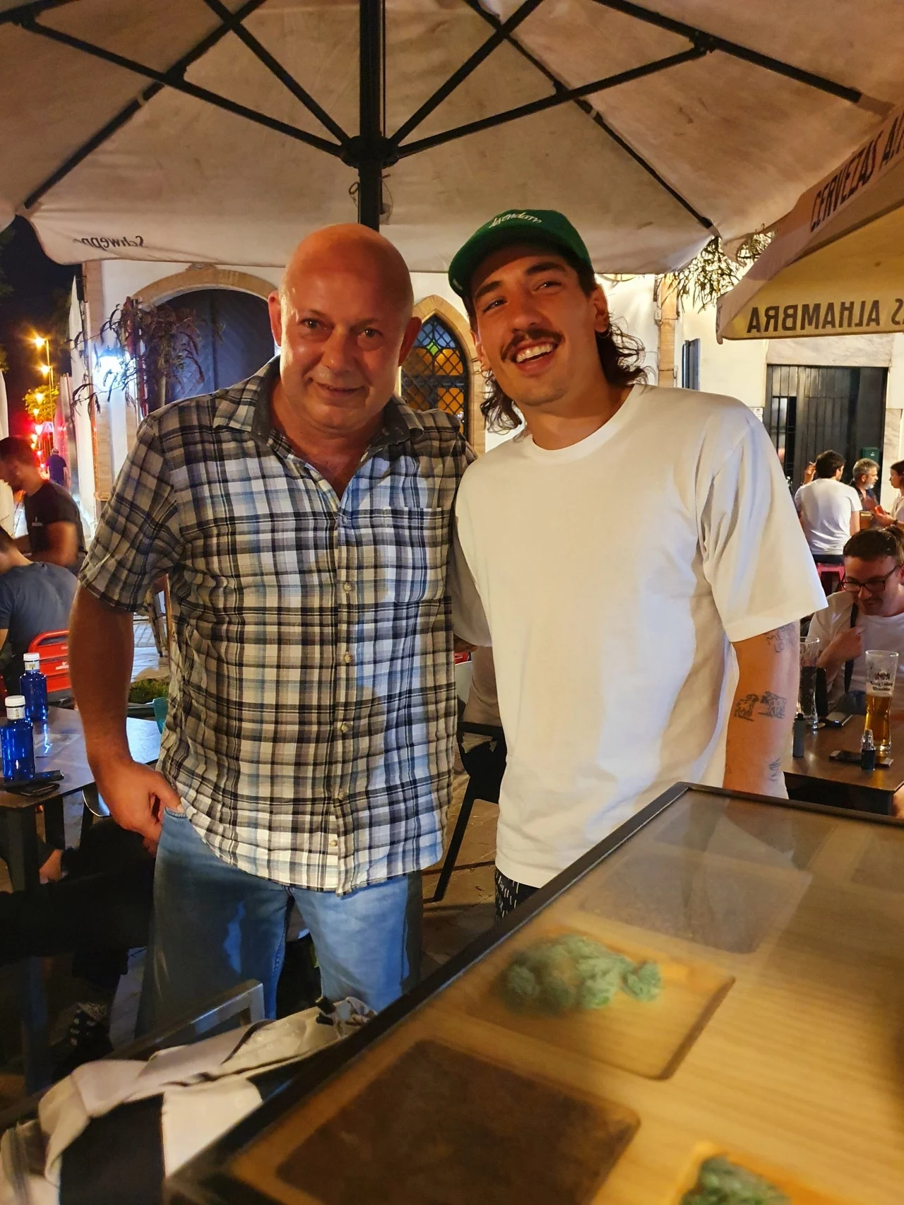 Wojciech Kowalczyk i Hector Bellerin Wojciech Kowalczyk i Hector Bellerin