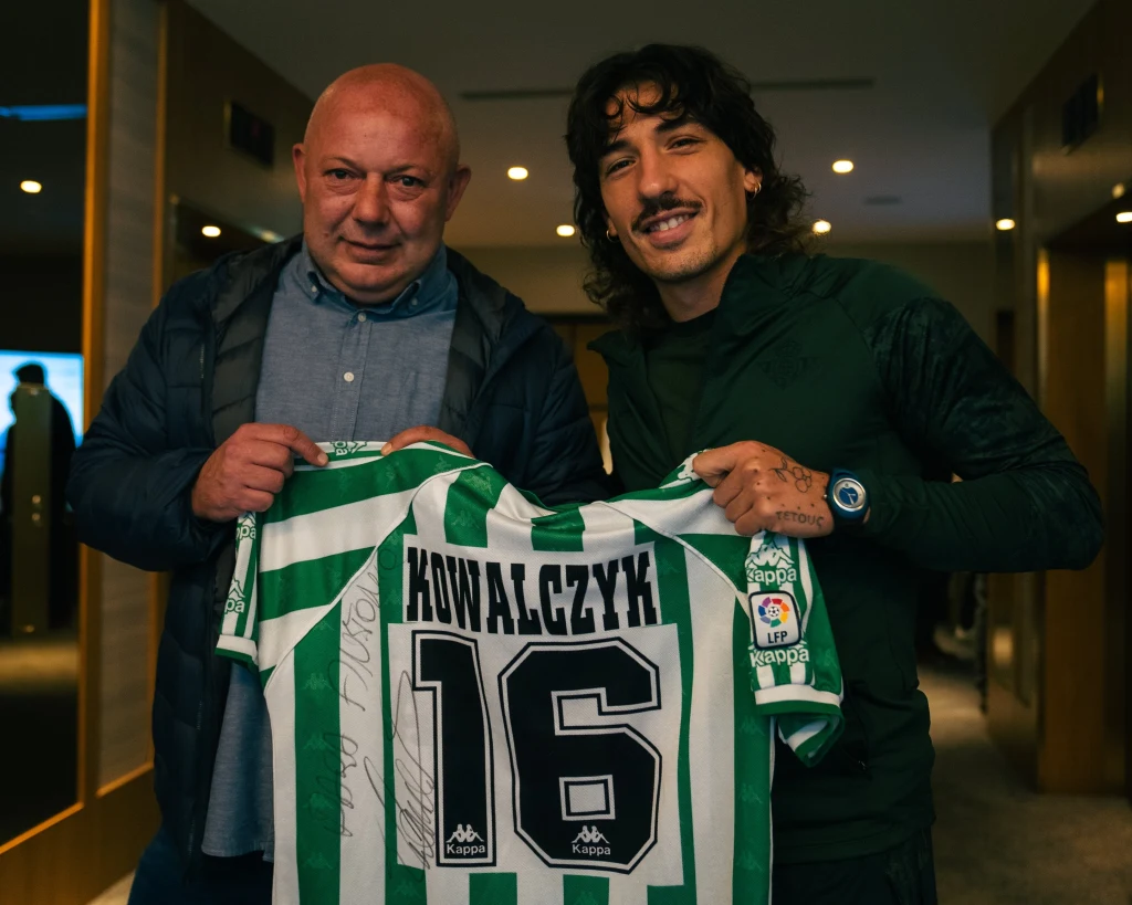 Wojciech Kowalczyk i Hector Bellerin Wojciech Kowalczyk i Hector Bellerin