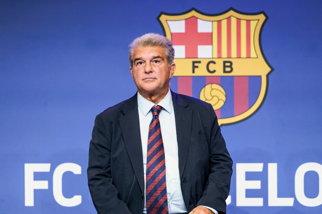 Joan Laporta, prezes Barcelony Joan Laporta, prezes Barcelony