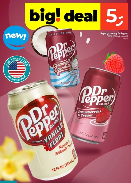 Газований напій Dr Pepper