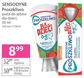 Pasta do zębów Sensodyne niska cena